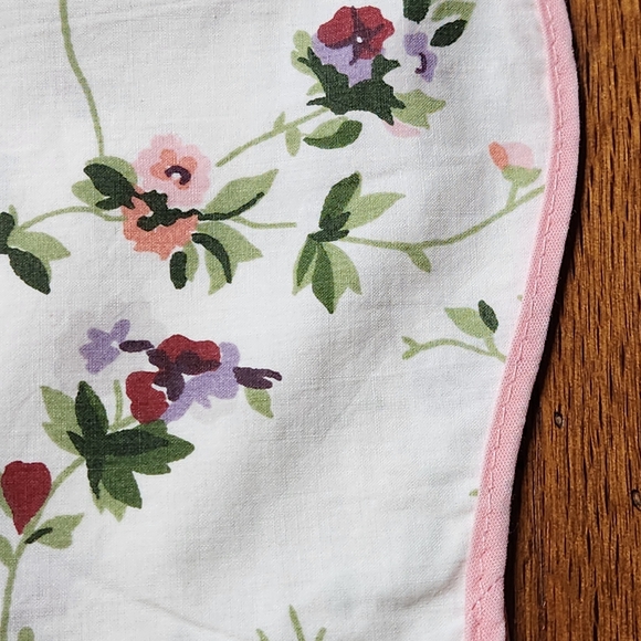 VTG Laura Ashley Polyanthus Primrose Full Flat Sheet And 2 Pillowcases - Picture 5 of 10